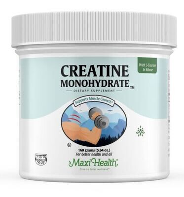 Maxi Health, Kosher Creatine Monohydrate - 160 grams (5.64 oz)