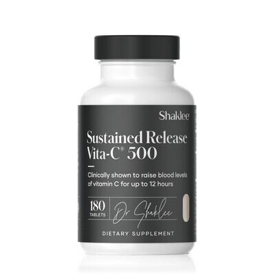 Shaklee, Sustain Release, Vita C 500mg (Vitamin C) - 180 Tablets