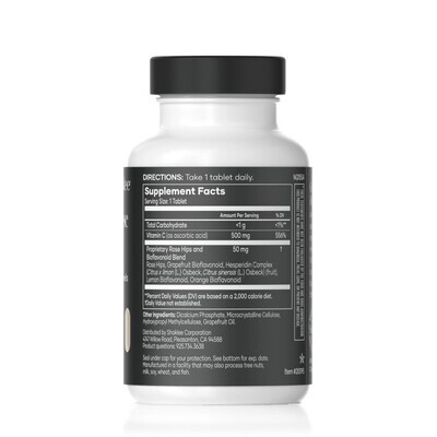 Shaklee, Kosher Sustain Release, Vita C 500mg (Vitamin C) - 180 Tablets