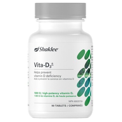 Shaklee, Vita D3 1000IU (Vitamin D3) - 90 Tablets