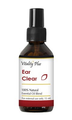 Vitality Plus, Ear clear Spray, oil - 0.5 fl. oz. (15 mL)