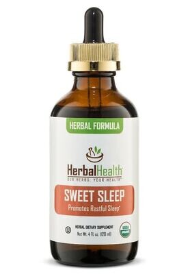Herbal Health, Herbal Formula, Kosher SWEET SLEEP, Promotes Restful, Deep Quality Sleep, Liquid - 4 fl. oz. (120 mL)