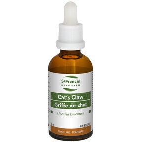 St. Francis Herb Farm, Cat&#39;s Claw, Liquid Tincture - 50 mL (1.7 fl. oz.)