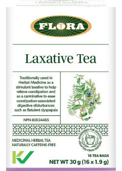Flora, Kosher Laxative Tea - 16 Tea Bags