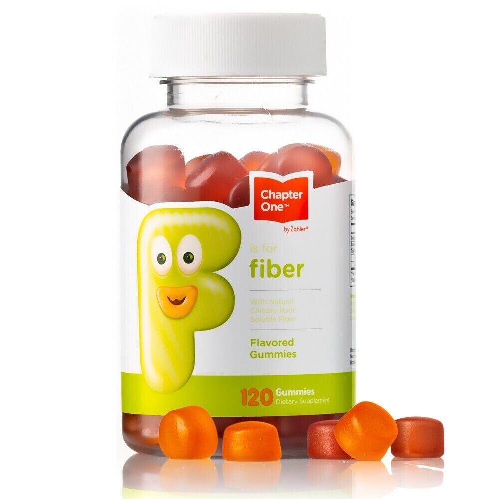 Chapter one by Zahlers, Kosher  Kosher  Fiber Gummies - 120 Gummiess