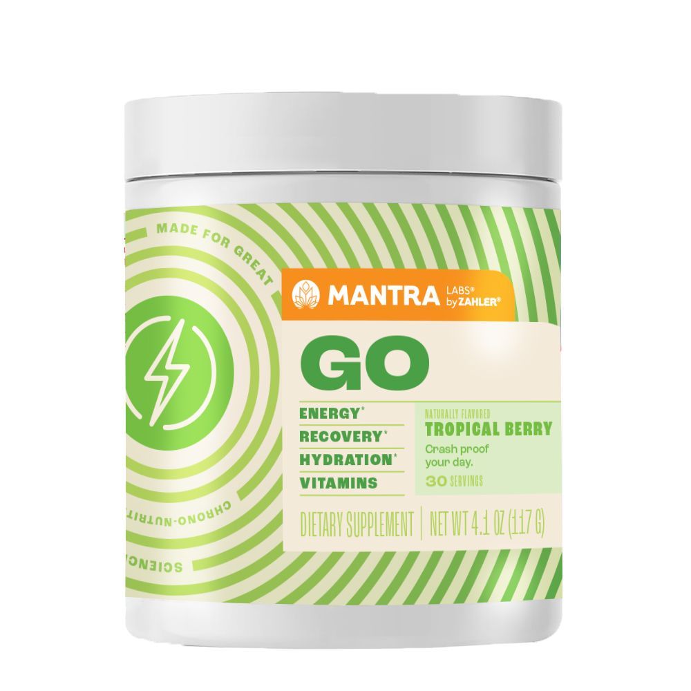 Mantra by Zahlers, Kosher GO Powder, Energy, Tropical Berry Flavor - 4.1 oz (117 g)