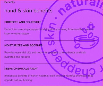 NaturaLife, HAND &amp; SKIN FORMULA Cream, For Dry Or Chapped Skin - 2 oz. (59 mL)