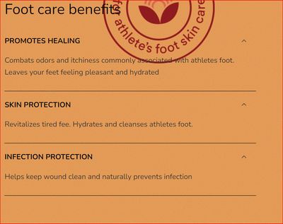 NaturaLife, Skin Nourishing FOOT CARE Cream, Revitalize Tired Feet, Hydrate &amp; Cleanse Skin - 2 oz. (59 mL)