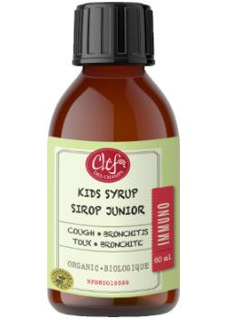 Clef Des Champs, Junior, Kosher Immuno (Plantain) KIDS SYRUP Organic, For Cough &amp; Bronchitis, Liquid - 2 fl. oz (60 mL)