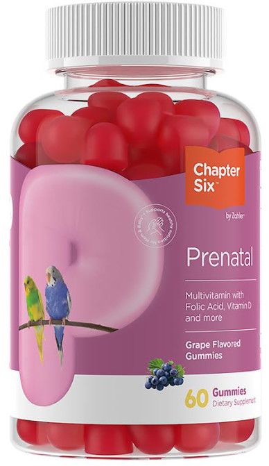 Chapter Six by Zahlers, Kosher Prenatal Gummies - 60 Gummies