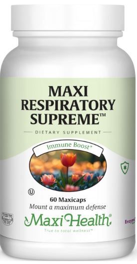 Maxi Health, Kosher Maxi Respiratory Supreme - 60 Vegetarian Capsules
