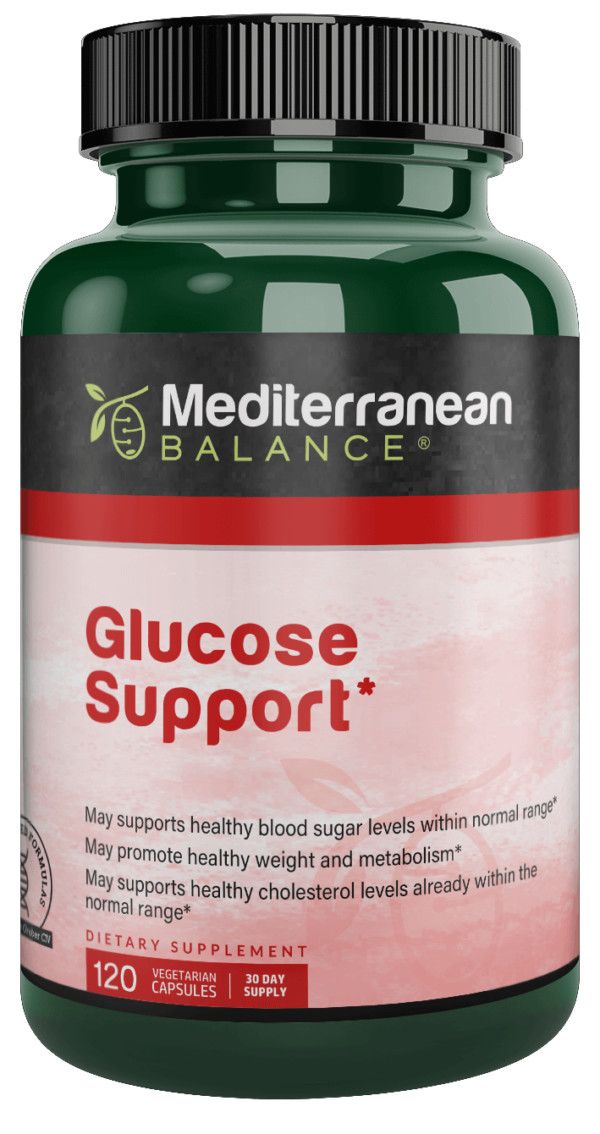 Mediterranean Balance, Kosher Glucose Support - 120 Vegetarian Capsules