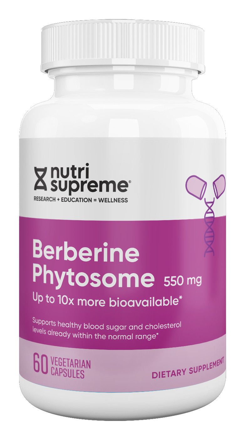 Nutri-Supreme, Kosher Berberine Phytosome 550 mg - 60 Vegetarian Capsules