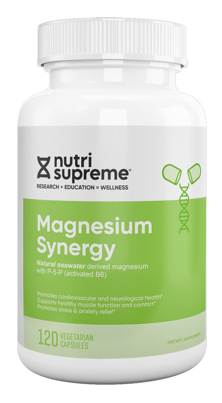 Nutri-Supreme, Kosher Magnesium Synergy - 120 Vegetarian Capsules