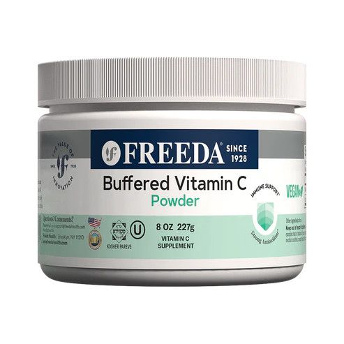 Freeda, Kosher Buffered Vitamin C, Immune Support, Powder - 8 oz. (227 g)
