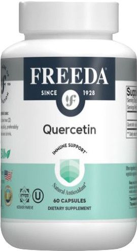 Freeda, Kosher Quercetin 500 mg - 60 Vegetarian Capsules