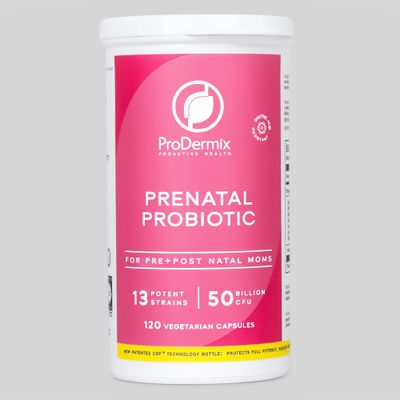 ProDermix, Kosher Prenatal Probiotic for Pre + Post Natal Moms 50 Billion CFU - 120 Vegetarian Capsules
