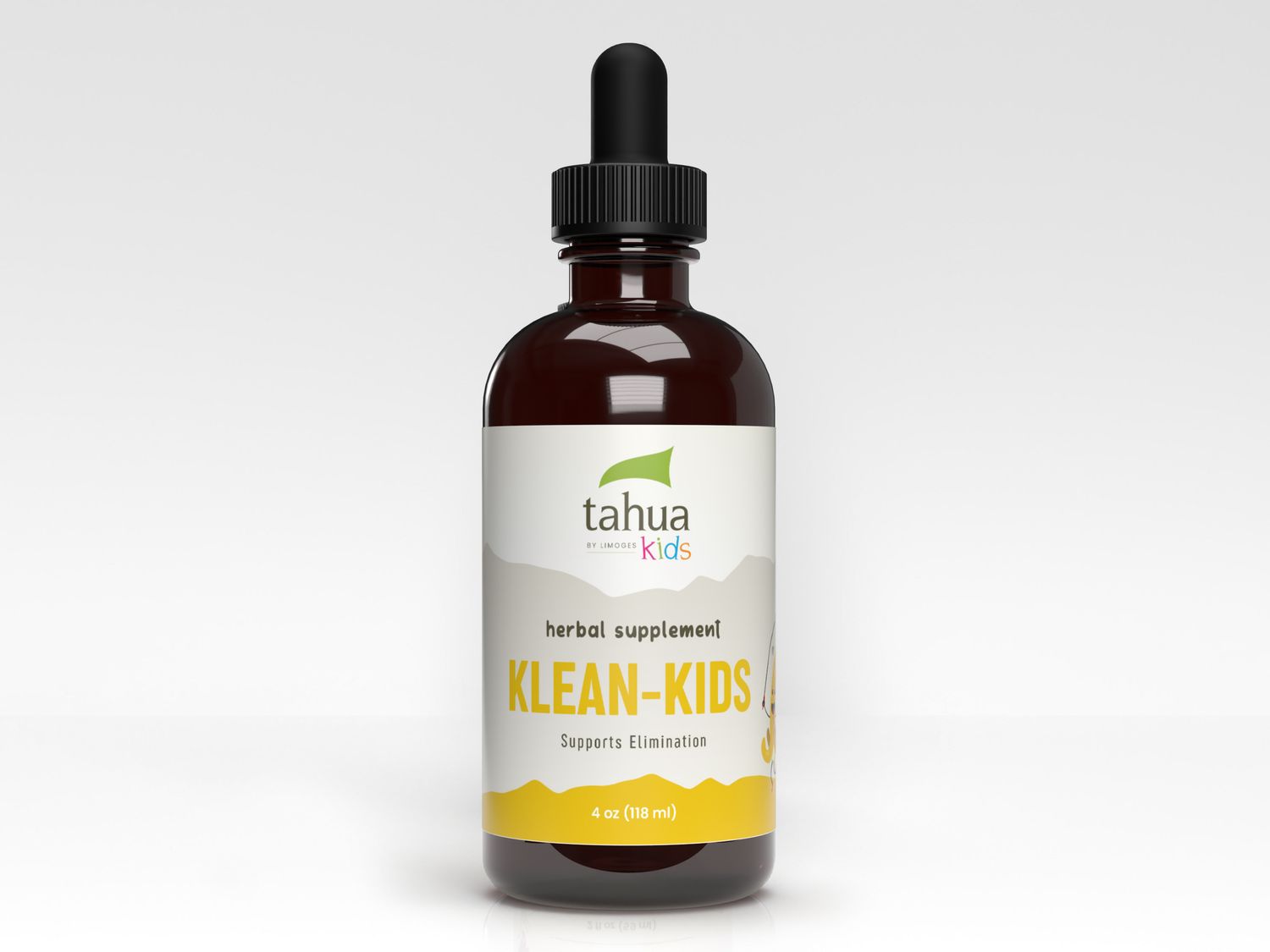 Tahua, Kosher Kids, Klean-Kids, Reduces Occasional Constipation, Kid&#39;s Friendly Liquid Tincture - 4 fl. oz. (118 mL)