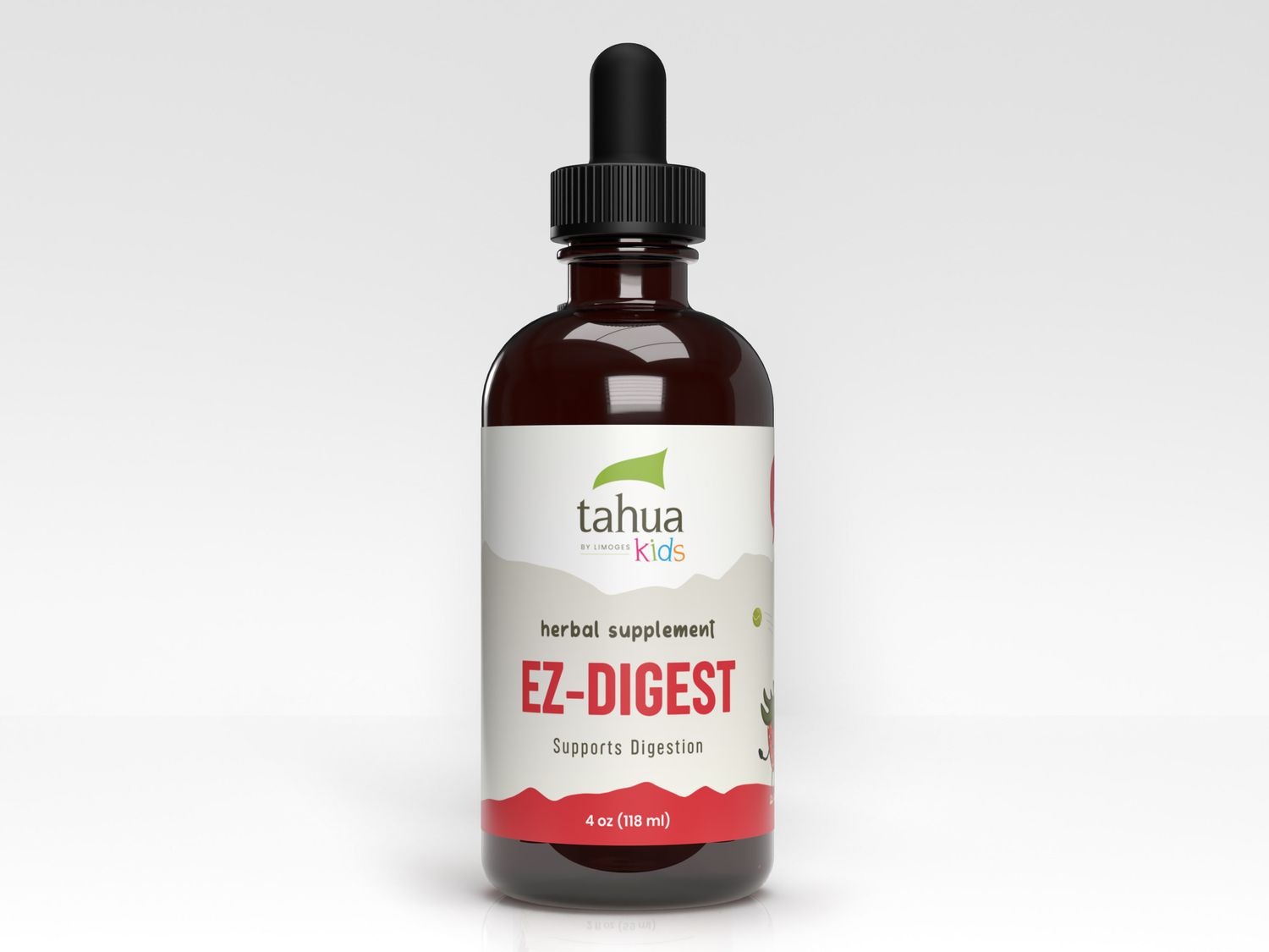 Tahua, Kids, EZ-Digest, Liquid Tincture - 4 fl. oz. (118 mL)