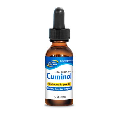 North American Herb &amp; Spice, CUMINOL Oil of Cumin-Plus, For Healthy Digestion Support, Liquid - 1 fl. oz (30 mL)