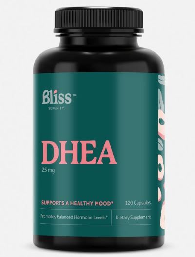 Bliss Serenity, Kosher DHEA 25 mg, Supports A Healthy Mood - 120 Vegetarian Capsules