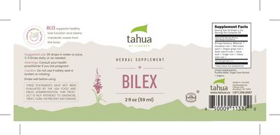 Tahua, Kosher BILEX, Liquid Tincture - 4 fl. oz. (118 mL)