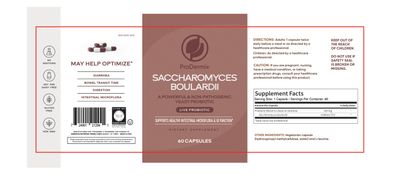ProDermix, Kosher Saccharomyces Boulardii - 60 Vegetarian Capsules