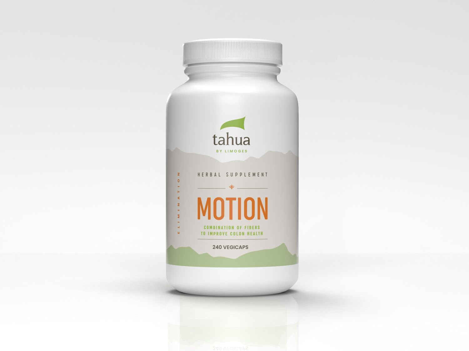 Tahua, Motion Capsules, Fiber Blend to Support Colon Health - 240 Vegetarian Capsules  -  Kosher for Passover