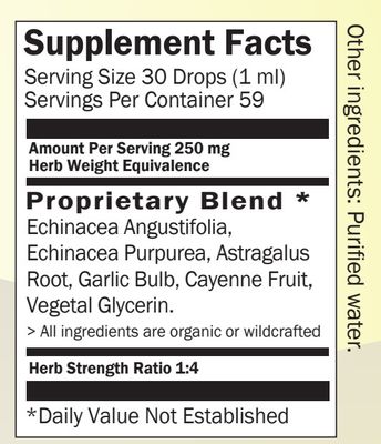 Tahua, Kosher Kids, Kosher Immune-Kids, Kid's Friendly Liquid Tincture - 4 fl. oz. (118 mL)