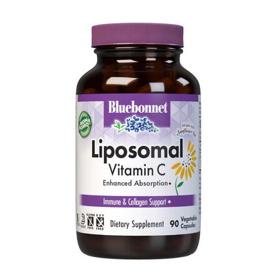 Bluebonnet, Kosher Liposomal Vitamin C 500 mg - 90 Vegetarian Capsules