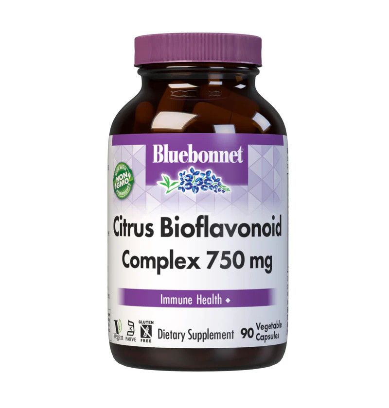 Bluebonnet, Kosher CITRUS BIOFLAVONOID COMPLEX 750mg, For Immune Health - 90 Vegetarian Capsules