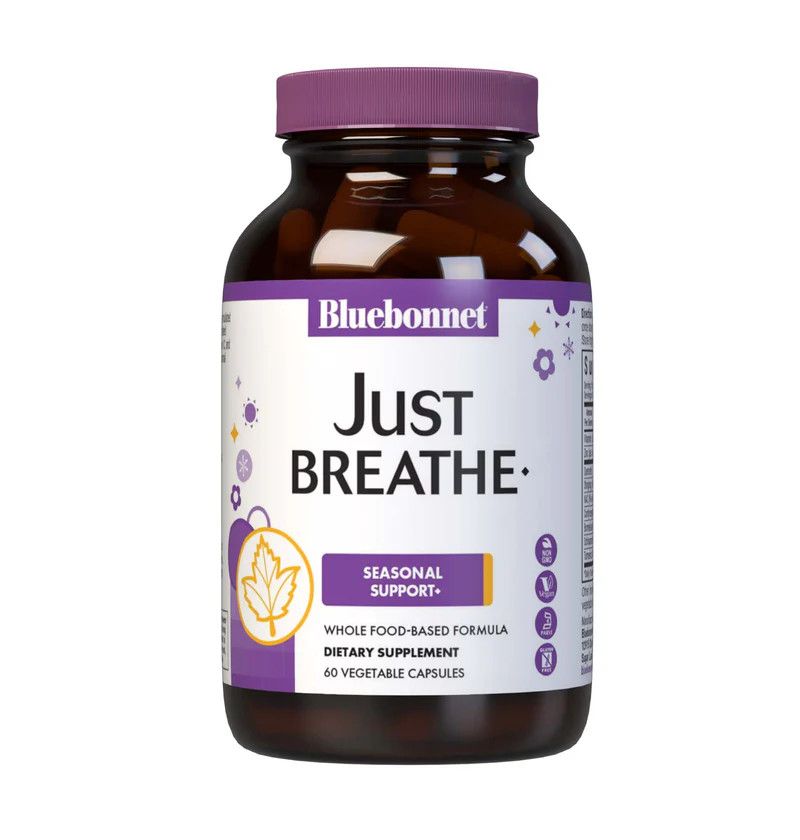 Bluebonnet, Kosher  JustBreathe - 60 Vegetarian Capsules