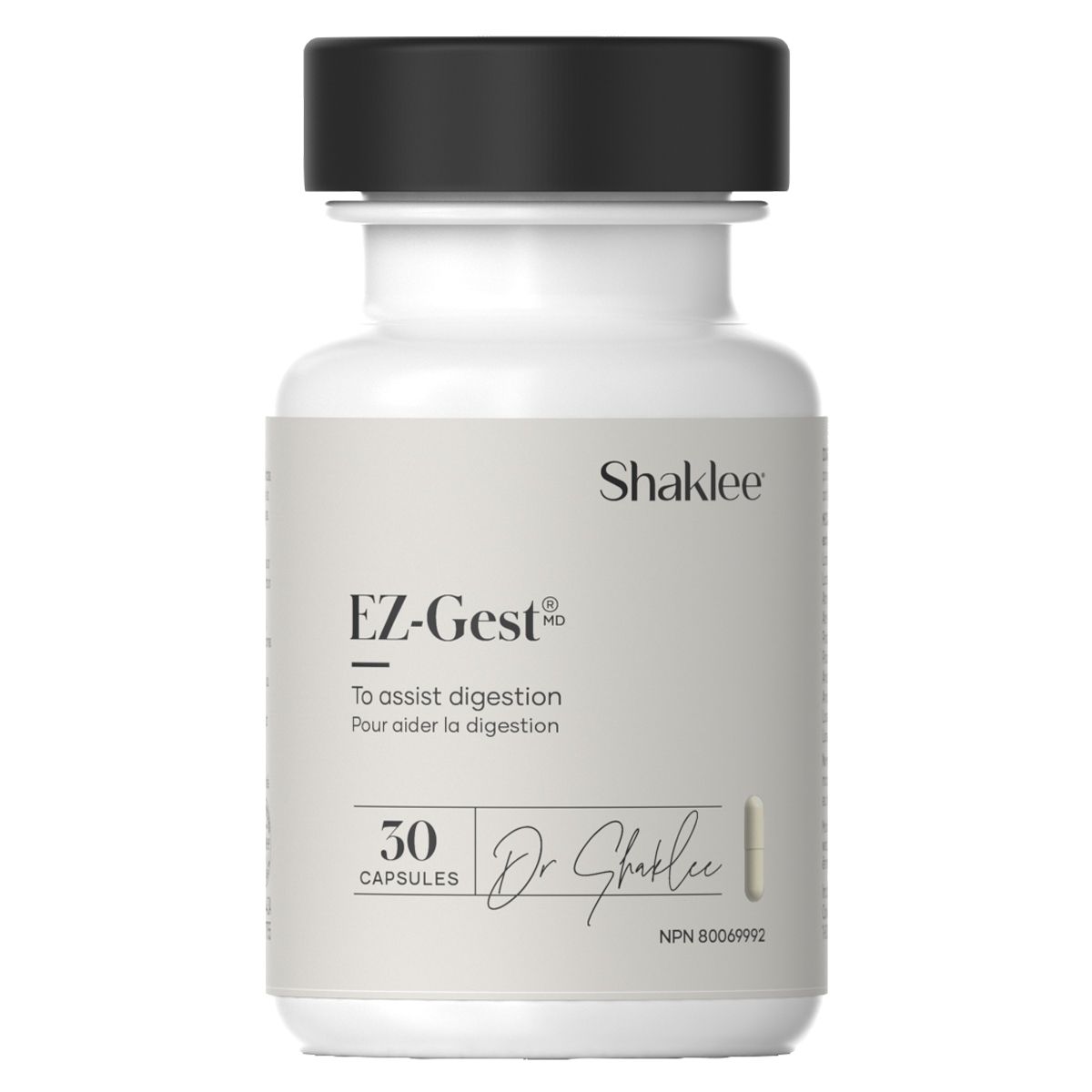 Shaklee, EZ-Gest, Assist Digestion - 30 Vegetarian Capsules
