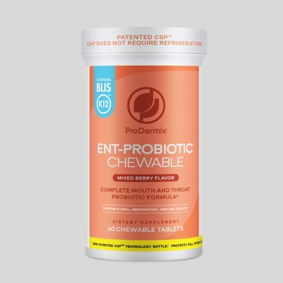 ProDermix, Kosher ENT Probiotic Chewable, Mixed Berry Flavor - 60 Chewable Tablets