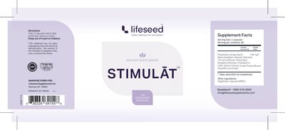 Lifeseed, Stimulat, Female Desire Support - 120 Vegetarian Capsules