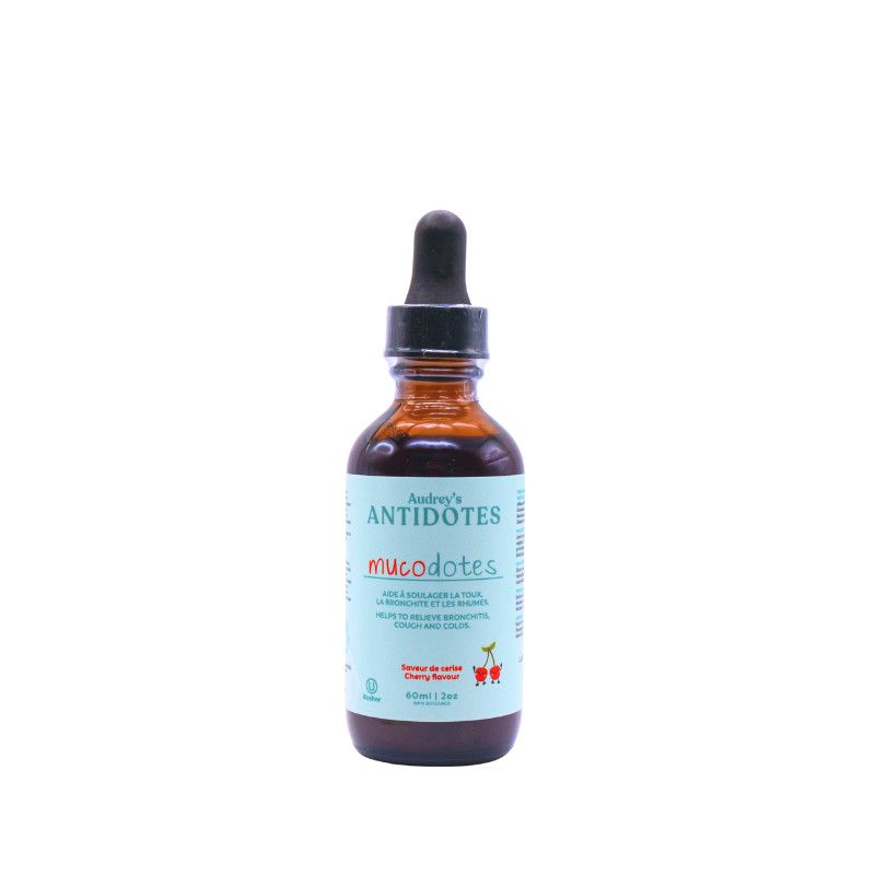 Actumus, Audrey&#39;s Antidotes, Kosher Mucodotes, For Bronchitis, Cough and Colds- 2oz (60 ml)