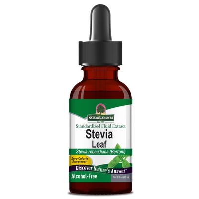 Natures Answer, Kosher Stevia Leaf Alcohol Free - 2oz.