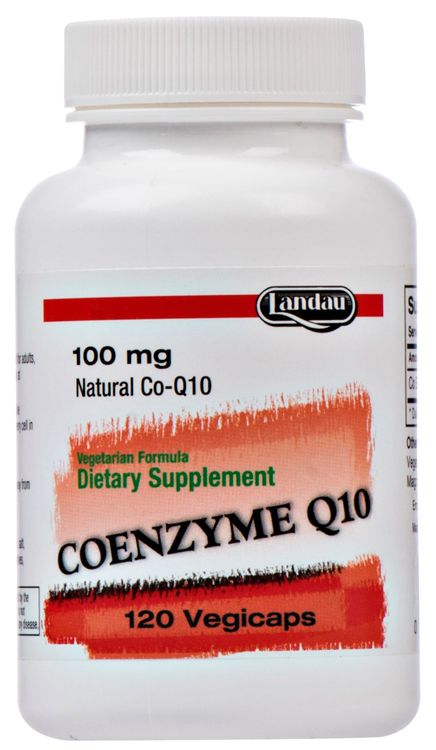 Landau, Kosher COENZYME Q10 100 mg - 120 Vegetarian Capsules