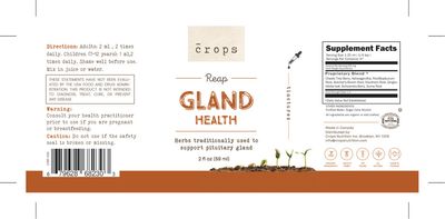 Crops, Kosher Reap GLAND Health, Liquid - 59 mL (2 fl. oz.)