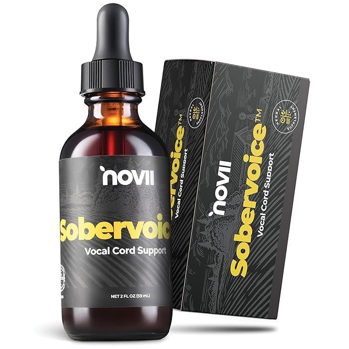 Novii, Sobervoice, Vocal Cord Support, Liquid - 2 fl. oz. (60 mL)