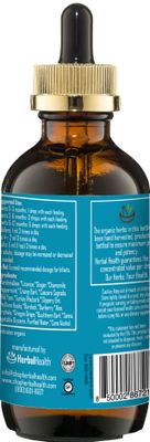 Herbal Health, Herbal Formula, Kosher CONSTIPAID, Supports Constipation, Gas, Bloating &amp; Heartburn, Liquid - 4 fl. oz. (120 mL) - Kosher for Passover