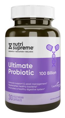 Nutri Supreme, Kosher  Ultimate Probiotic 100 Billion - 30 Vegetarian Capsules #142