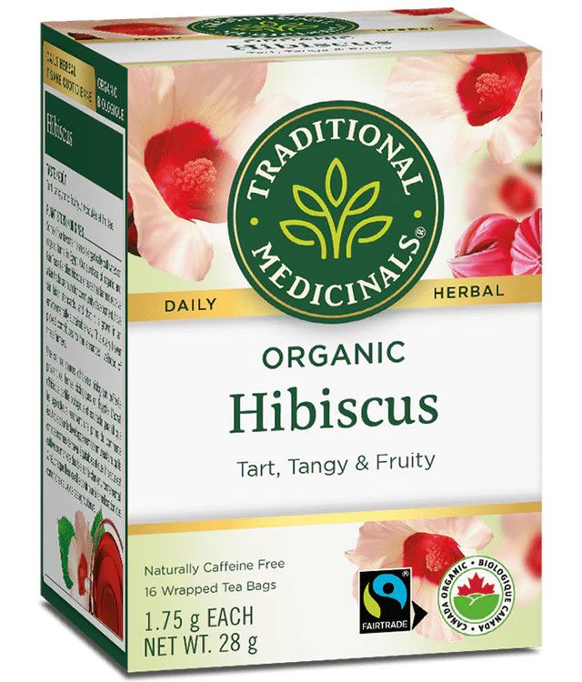 Traditional Medicinals, Organic Hibiscus - 16 Tea Bags