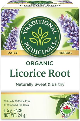 Traditional Medicinals, Organic Licorice Root - 16 Tea Bags