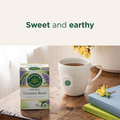 Traditional Medicinals, Organic Licorice Root - 16 Tea Bags