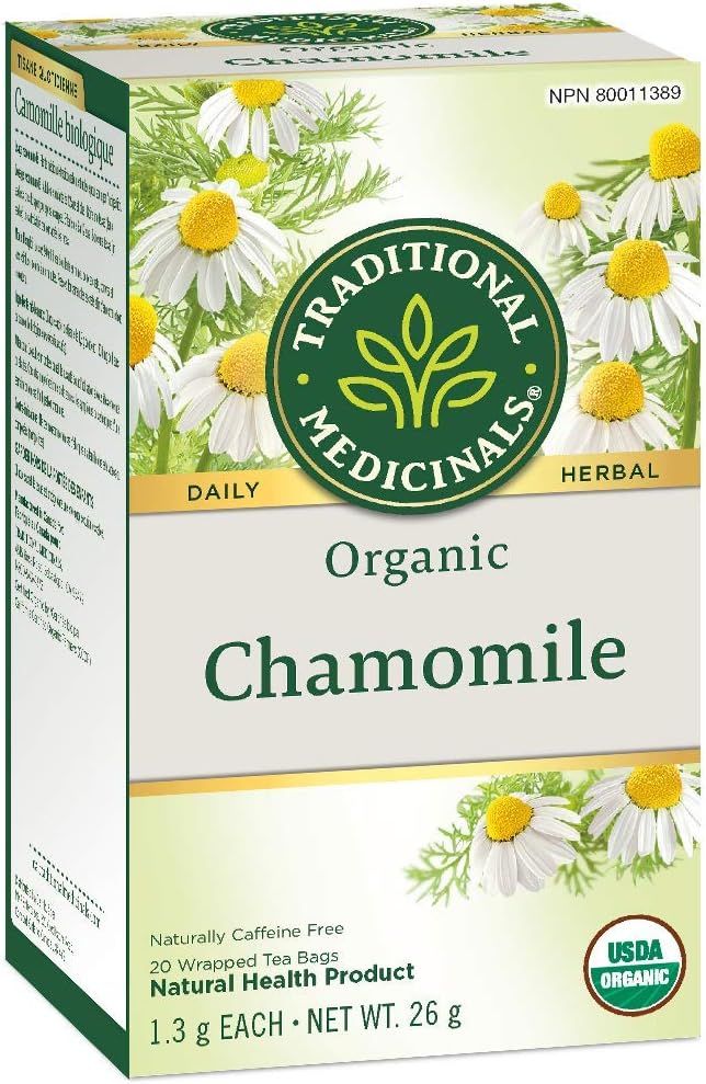 Traditional Medicinals, Organic Chamomile Tea - 20 Bags