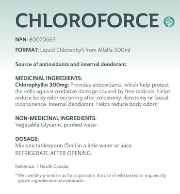Actumus, Kosher CHLOROFORCE, Chlorophyll, Liquid - 500 mL