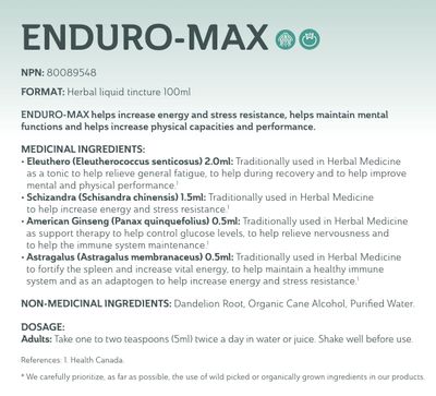 Actumus, Kosher Enduro-Max, Endurance &amp; Energy - 100 mL