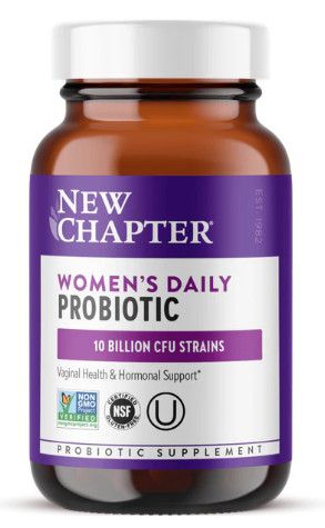 New Chapter, Kosher Women&#39;s Daily Probiotic, 10cfu - 30 Vegetarian Capsules