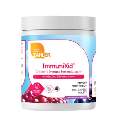 Zahlers, Kosher ImmuniKid Chewable - 60 Chewable Tablets